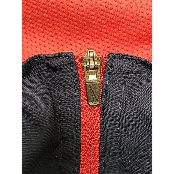 VTG Nike Team Boston Red Sox Windbreaker Jacket Men's XL 1/2 Zip Pullover Vented - Picture 5 of 10